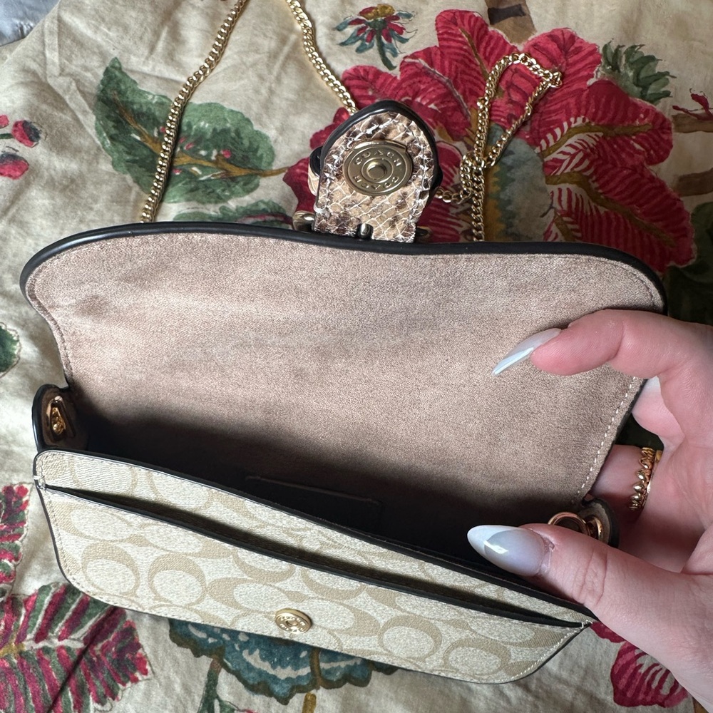 Coach Kleo Snakeskin Bag - Picture 9 of 9